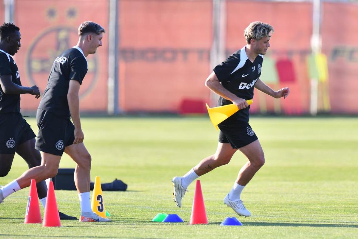FCSB, antrenament oficial înainte de meciul cu Sparta Praga
