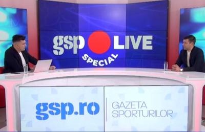 Ediție specială de GSP Live » Alexandru Barbu și Raul Rusescu au analizat în direct FCSB - Sparta Praga 2-3