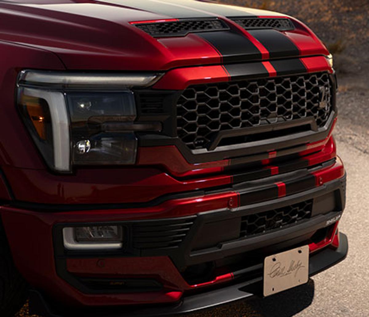 Haaland și-a luat Shelby Super Snake F-150