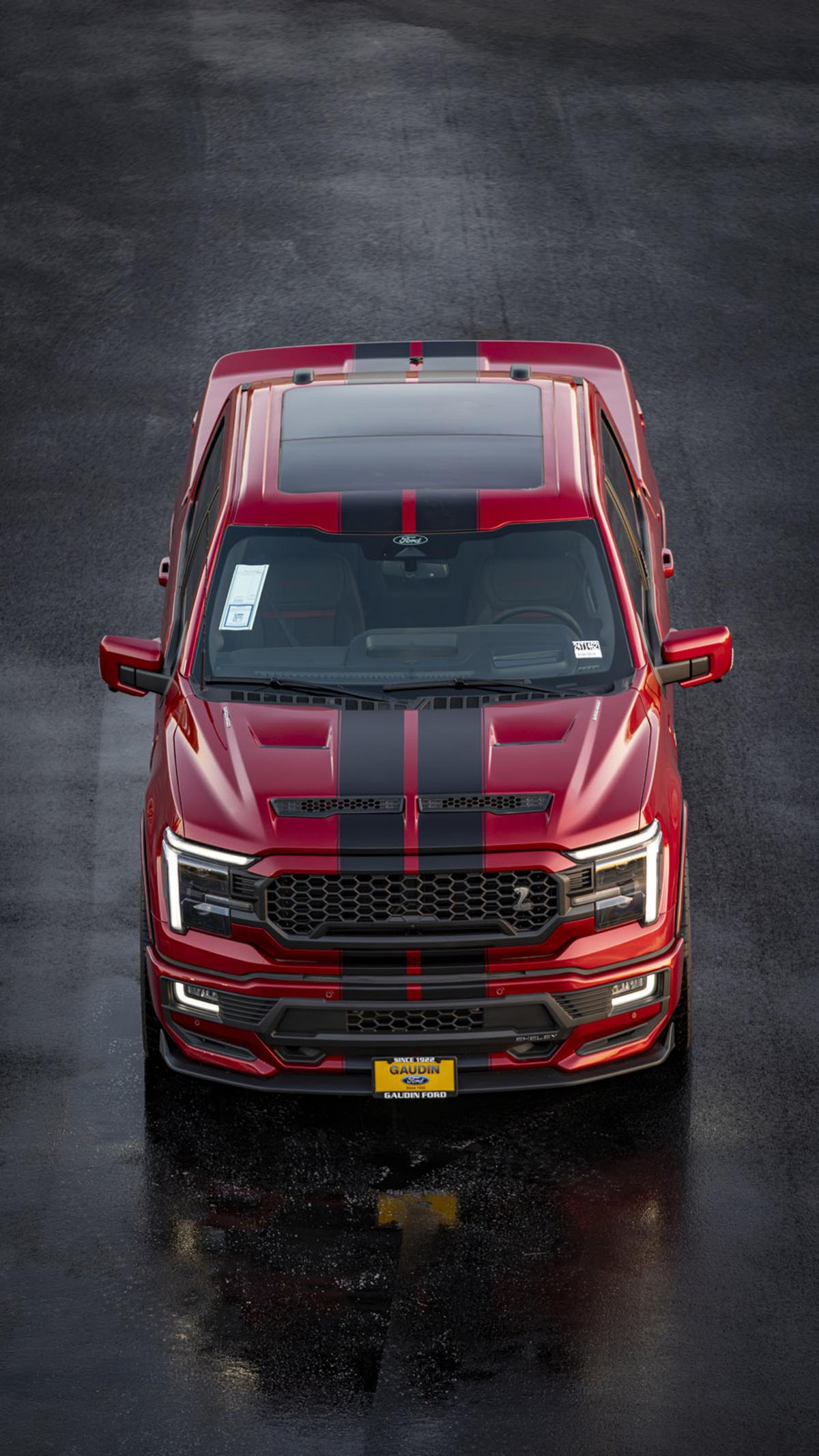 Haaland și-a luat Shelby Super Snake F-150