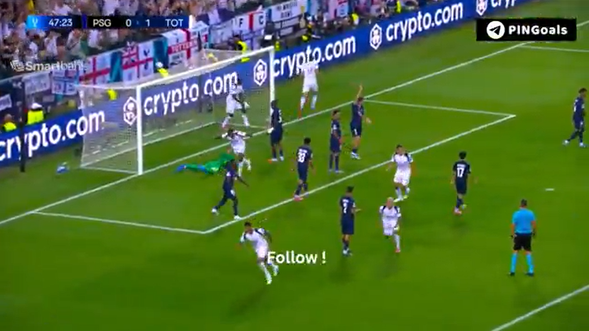 Greșeala lui Chevalier în PSG - Tottenham