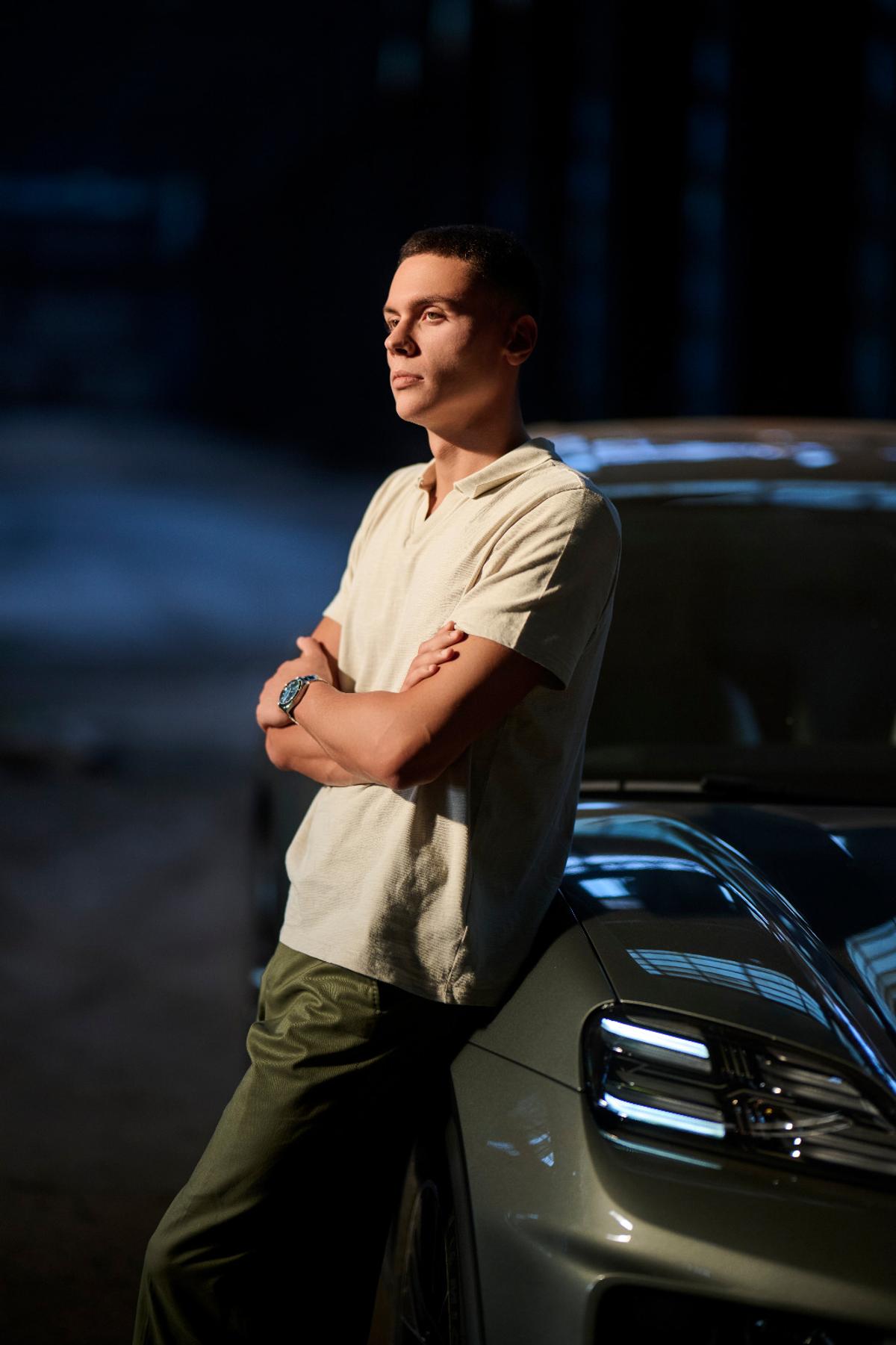 Parteneriat David Popovici - Porsche România