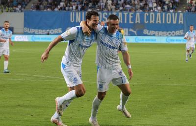 Carlos Mora, gol senzațional în Universitatea Craiova - KuPS