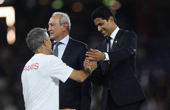 Președintele lui PSG, despre o posibilă candidatură la șefia FIFA: „Sunt fericit așa”