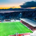 Romssa Arena, stadionul unde CFR Cluj va evolua în Norvegia astăzi // foto: til.no