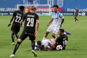 Universitatea Craiova - KuPS, în turul 3 preliminar al Europa League » GOOOL senzațional reușit de Mora