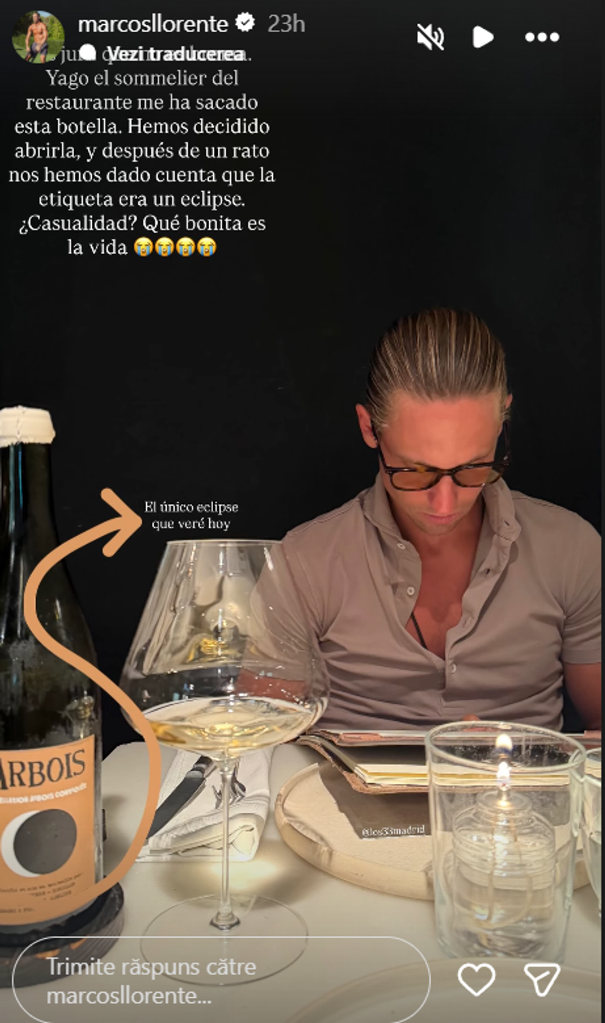 Marcos Llorente și soția Patricia