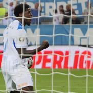 Nsimba a egalat din penalty cu KuPS // foto: Andrei Furnigă