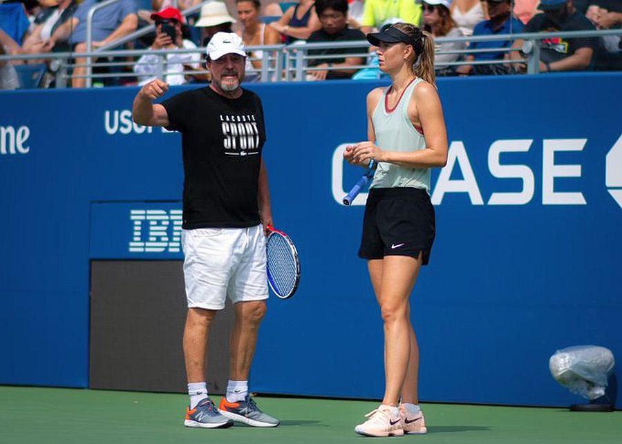 Maria Sharapova și Riccardo Piatti // FOTO: WTA „Sunt foarte diferiți” » Novak Djokovic și Jannik Sinner, văzuți prin ochii singurului antrenor care a lucrat cu amândoi