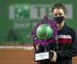 Patricia Țig, în finala cu Eugenie Bouchard // Sursă foto: Twitter @ TennisChampIst