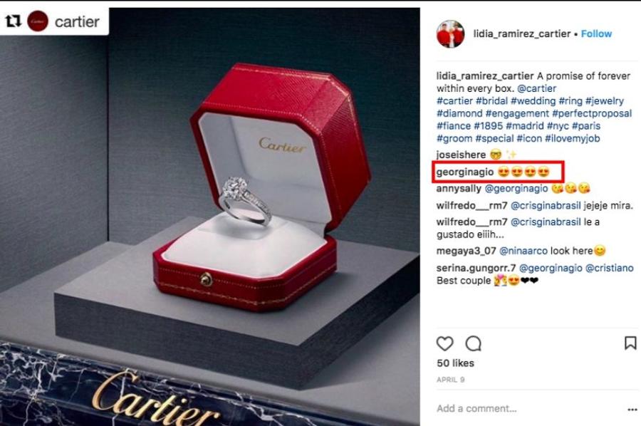 sursă foto: captură @ The Sun FOTO Cea mai scumpă cerere în căsătorie din lumea fotbalului! Suma pe care Cristiano Ronaldo ar fi plătit-o pentru inelul de logodnă al Georginei
