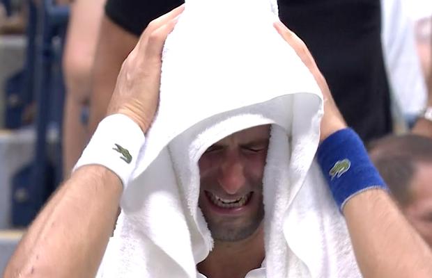 Novak Djokovic a izbucnit în lacrimi, deși finala nu se terminase » Ce s-a întâmplat pe „Arthur Ashe”