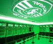 Cadru din vestiarul de acasă al stadionului „José Alvalade” din Lisabona / FOTO: Ionuţ Iordache (GSP)