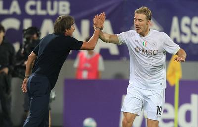 Napoli continuă startul bun de sezon și obține încă trei puncte importante pe un teren dificil » Rasmus Hojlund a marcat la debut