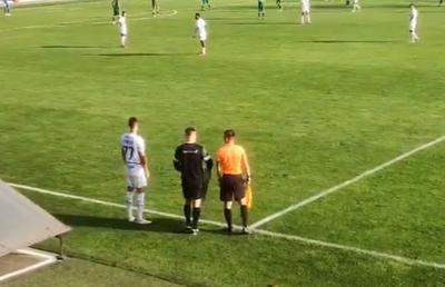Incredibil ce au afișat fanii lui Dinamo Kiev la primul meci oficial al lui Blănuță! Atacat cu obiecte din tribune, a intrat pe teren în minutul 78
