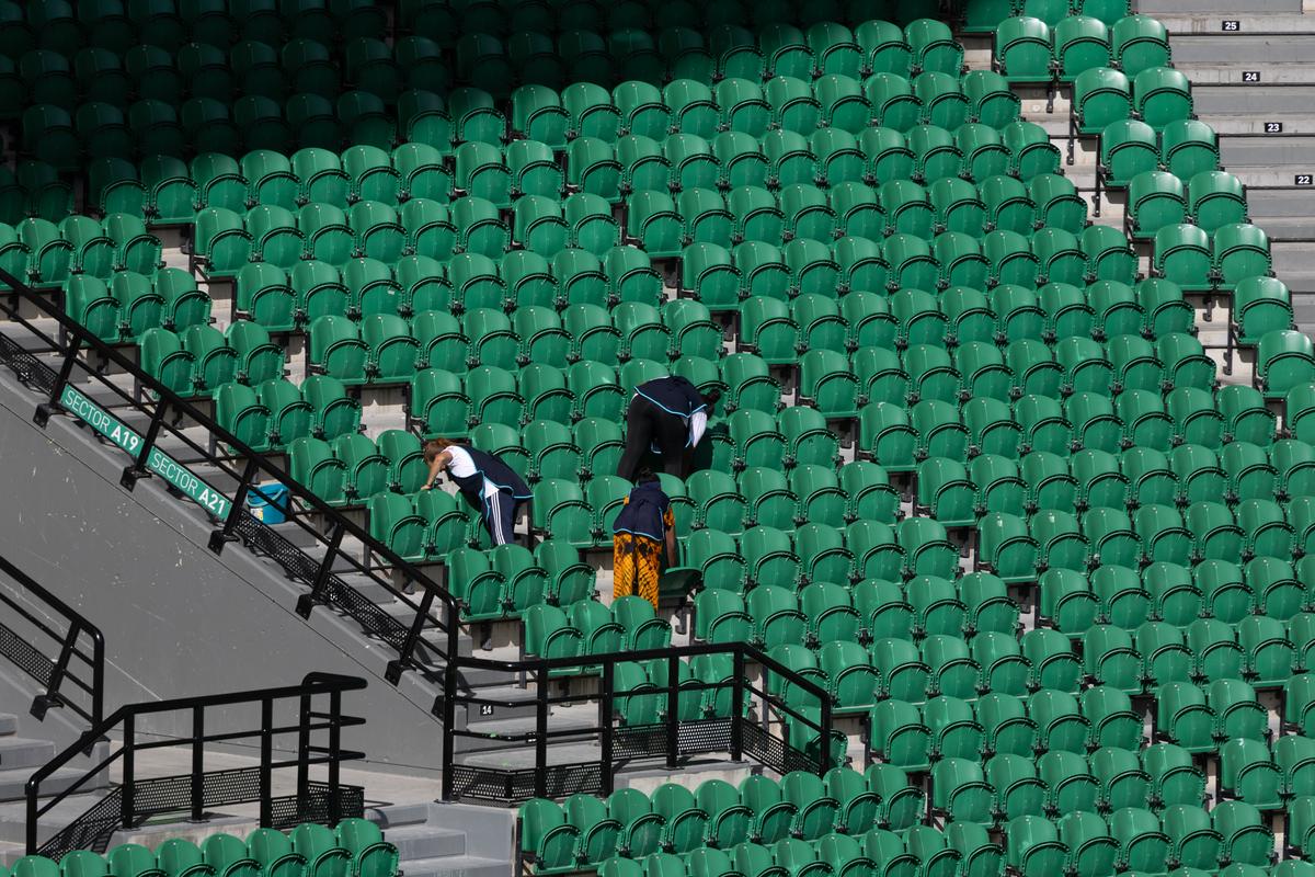 Imagini de la stadionul José Alvalade din Lisabona