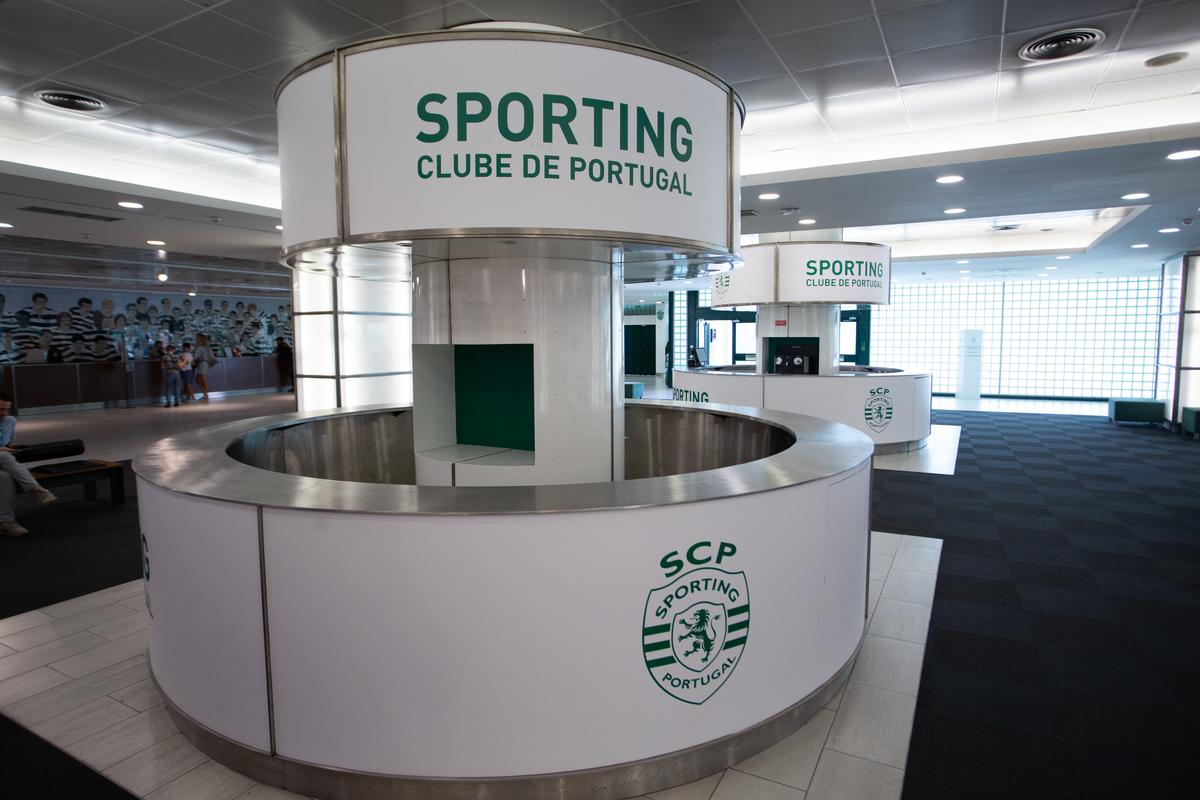 Imagini de la stadionul José Alvalade din Lisabona