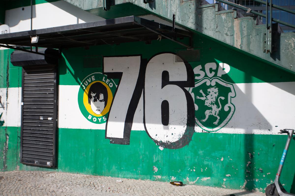 Imagini de la stadionul José Alvalade din Lisabona