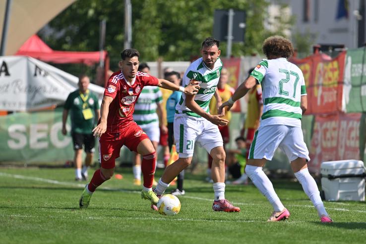 CSC Dumbrăvița - Sepsi 1-2 / Foto: Facebook Sepsi OSK Leczki Jozsef