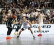 Fanii lui Partizan Belgrad nu se dezmint: torțe și atmosferă incredibilă în timpul unui meci disputat în aer liber, pe Stadionul Tasmajdan
