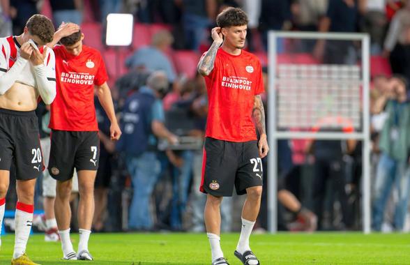 Dennis Man, ignorat de antrenorul lui PSV. Ce s-a întâmplat la thriller-ul cu 8 goluri din Olanda