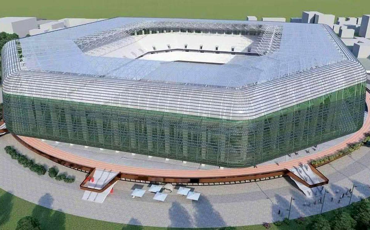 „Este momentul să ne apucăm de treabă” » O sală polivalentă nouă lângă „cel mai frumos stadion din România”