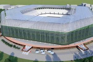 „Este momentul să ne apucăm de treabă” » O sală polivalentă nouă lângă „cel mai frumos stadion din România”