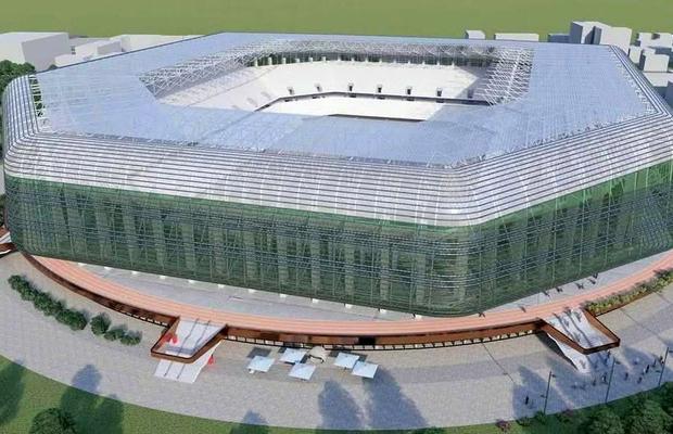 „Este momentul să ne apucăm de treabă” » O sală polivalentă nouă lângă „cel mai frumos stadion din România”