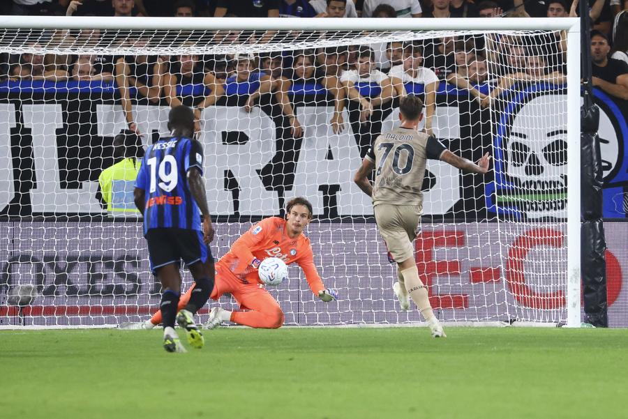 Daniel Maldini a marcat din penalty sâmbătă seara // foto: Imago Fiul lui Paolo Maldini, implicat într-un accident rutier în Italia! Sâmbătă marcase golul decisiv în Serie A
