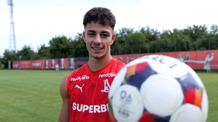 David Irimia, fundaș Dinamo, protagonistul emisiunii GSP U21