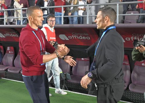 Daniel Pancu, față în față cu Costel Gâlcă