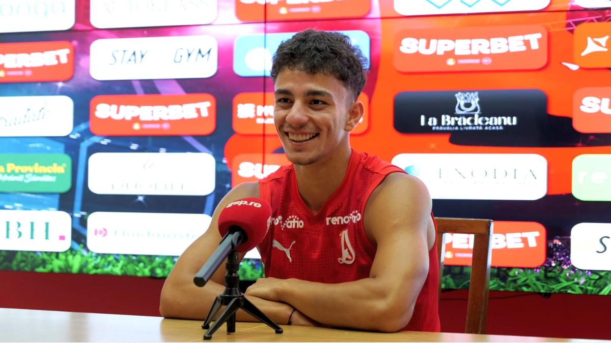 David Irimia, fundaș Dinamo, protagonistul emisiunii GSP U21