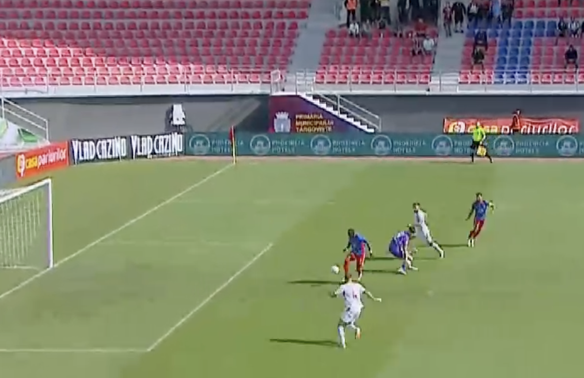 Gafă de cascadorii râsului în Liga 2 » Cum s-a deschis scorul în Chindia - Șelimbăr