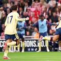 Arsenal s-a impus cu 2-0 pe terenul lui Sunderland, într-un meci din runda cu numărul 4 din Premier League. Golul superb al mijlocașului brazilian Bruno Guimaraes a venit imediat după ce Raya a apărat un penalty. Saka a închis tabela.
