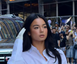 Alexandra Eala în ținuta Calvin Klein