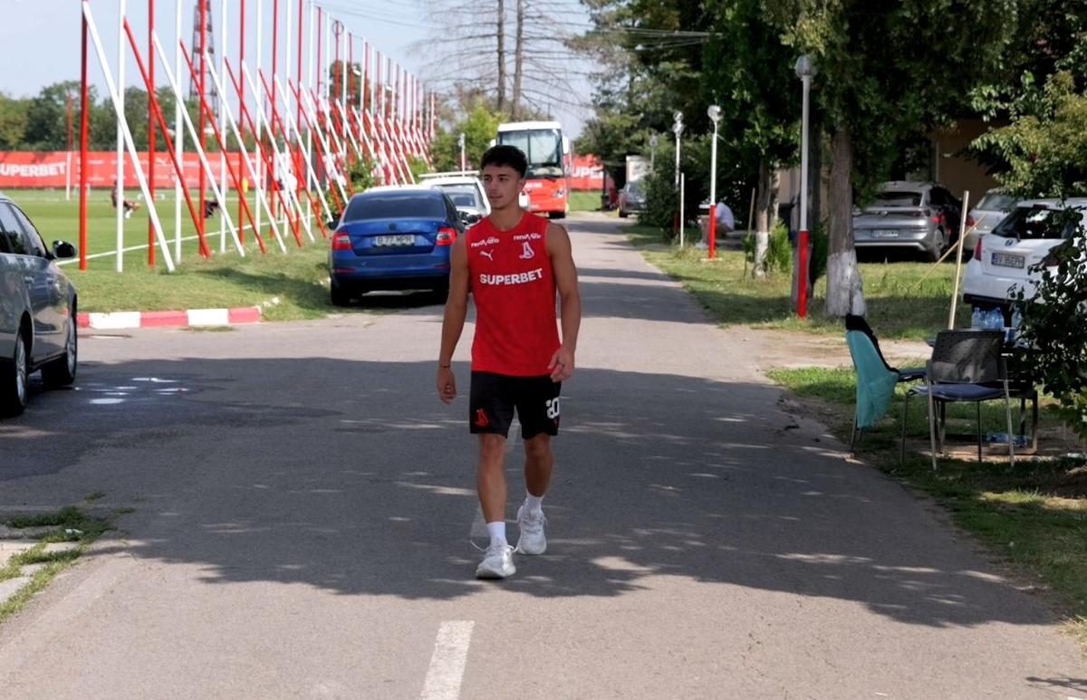 David Irimia, fundaș Dinamo, protagonistul emisiunii GSP U21