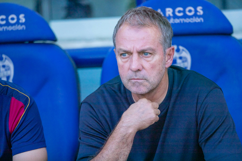 Hansi Flick, responsabil pentru finalul trăit de Barcelona pe terenul lui Levante // foto: imago images