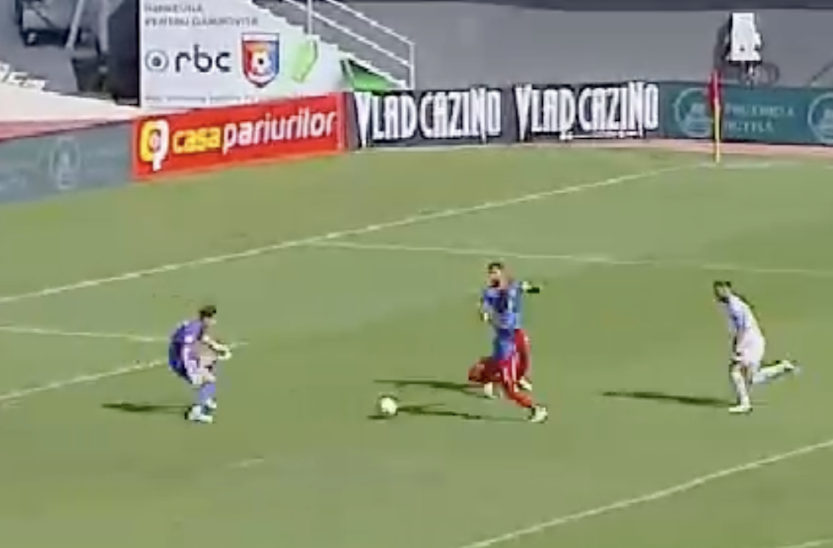 Gafă de cascadorii râsului în Liga 2 » Cum s-a deschis scorul în Chindia - Șelimbăr