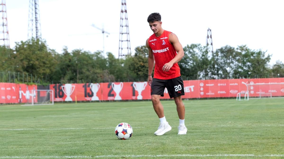 David Irimia, fundaș Dinamo, protagonistul emisiunii GSP U21