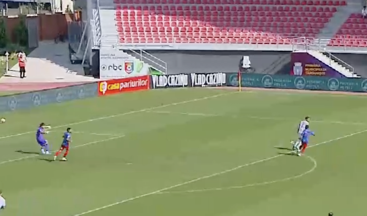 Gafă de cascadorii râsului în Liga 2 » Cum s-a deschis scorul în Chindia - Șelimbăr