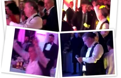 VIDEO Imaginile anului în România! Gigi Becali a făcut show la nunta Teodorei: a aruncat cu sute de bancnote și, la final, fiecare ospătar a stat la coadă pentru 200 de euro