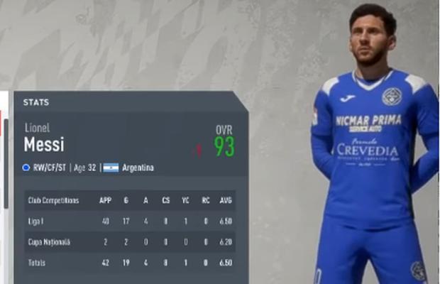FIFA 20 // VIDEO Ce se întâmplă dacă îl transferi pe Messi la Clinceni în FIFA 20