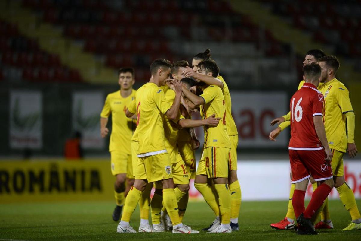 ROMÂNIA U21 - MALTA U21 4-1. Fără emoții! România zdrobește Malta, deși a jucat o oră în inferioritate