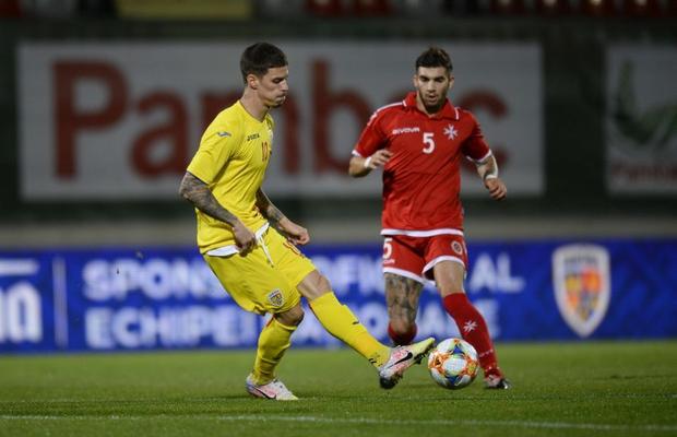 ROMÂNIA U21 - MALTA U21 4-1. Dennis Man rămâne letal! „Dublă” pentru România U21: „Lucrurile astea ne-au făcut mai puternici”