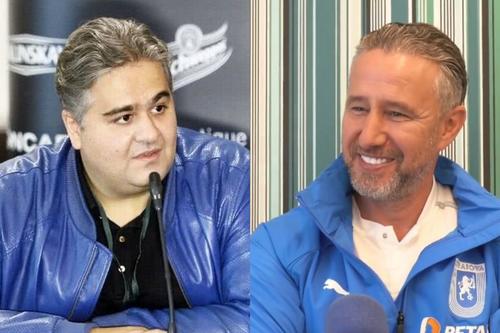 Omul de afaceri Adrian Thiess spune că va fi nașul de botez al copilului pe care Laurențiu Reghecampf și noua lui parteneră, Corina, îl așteaptă