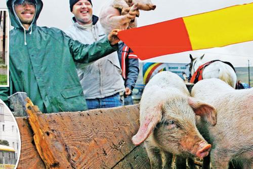 Imagine surprinsă la Botoșani, în 2010 / Arhivă GSP