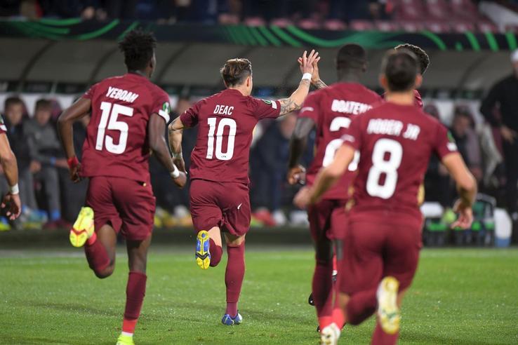 CFR Cluj - Slavia Praga / FOTO: Raed Krishan