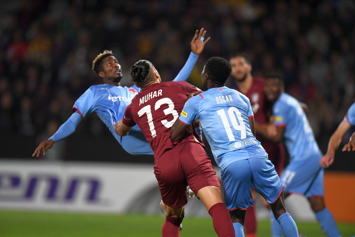 CFR Cluj - Slavia Praga / grupe Conference League - 13 octombrie