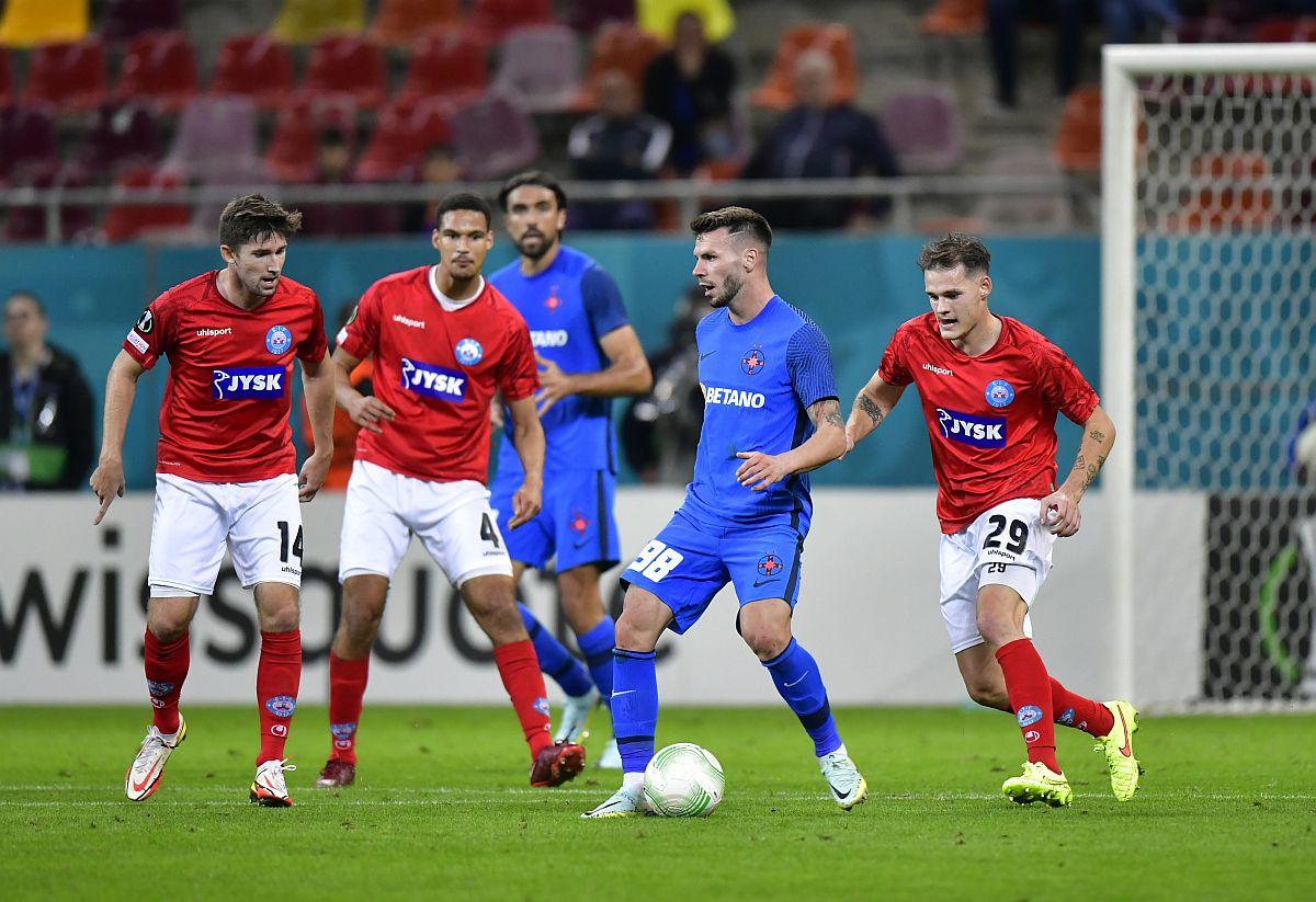 FCSB - Silkeborg în Conference League