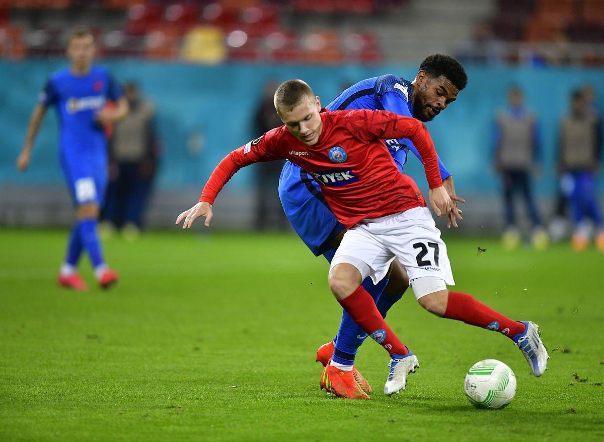 FCSB - Silkeborg în Conference League